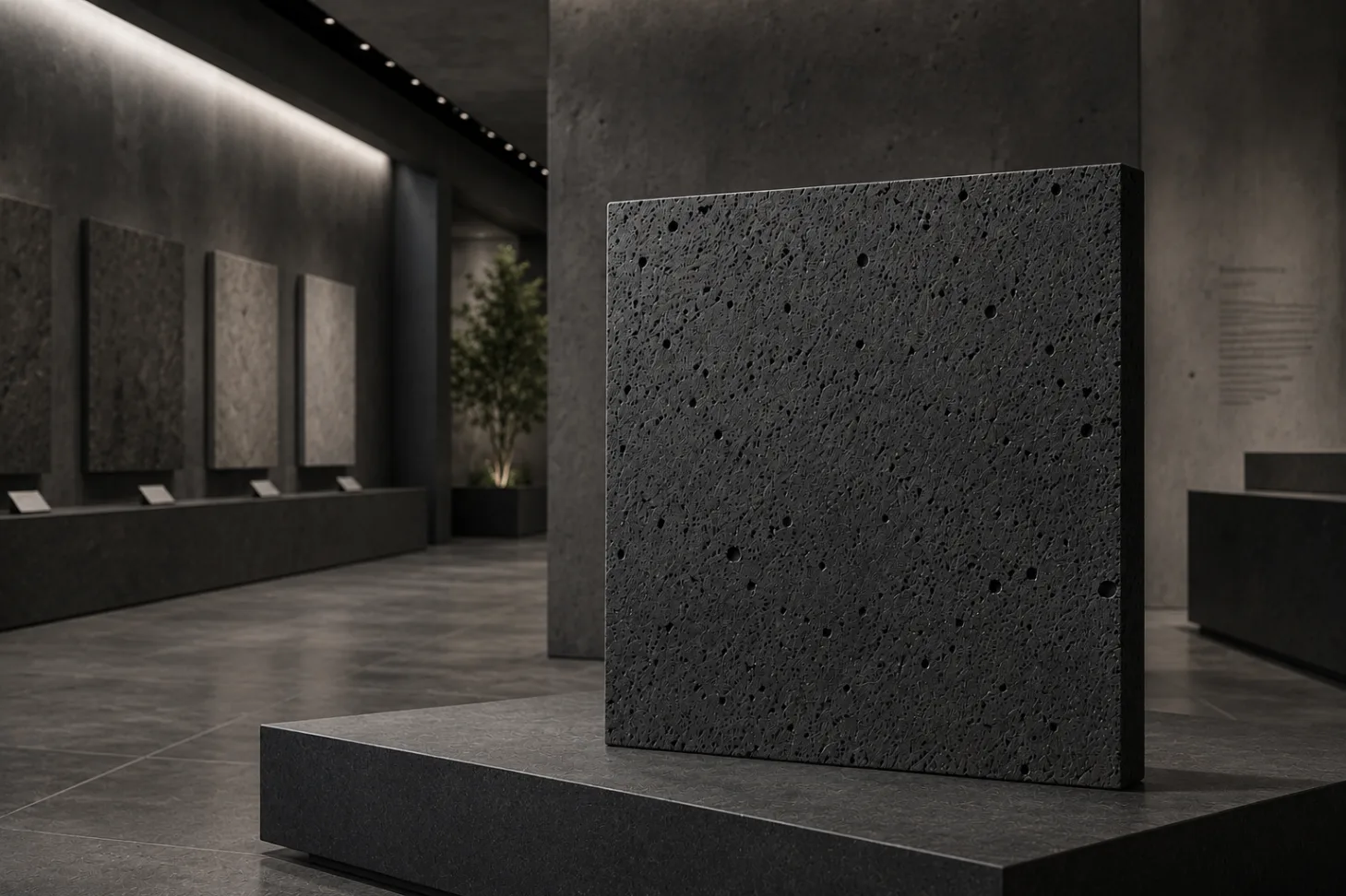 Naturstein Basalt in dunkler Optik – Steinbrüder Steinmetz Hanau